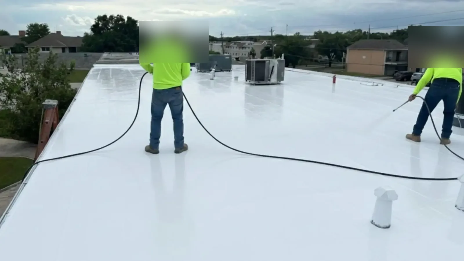 Commercial roof system installation in Clarksville Commercial roof system installation in Clarksville